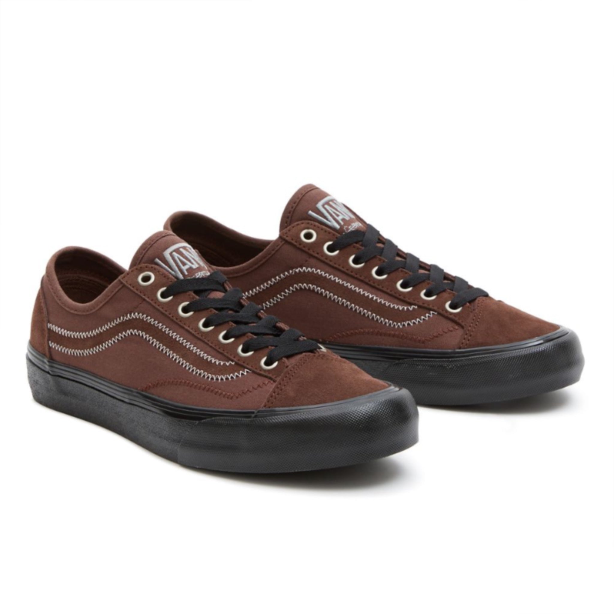 Vans Style 36 VR3 SF Shoes X Mikey February - Dark Brown / Black