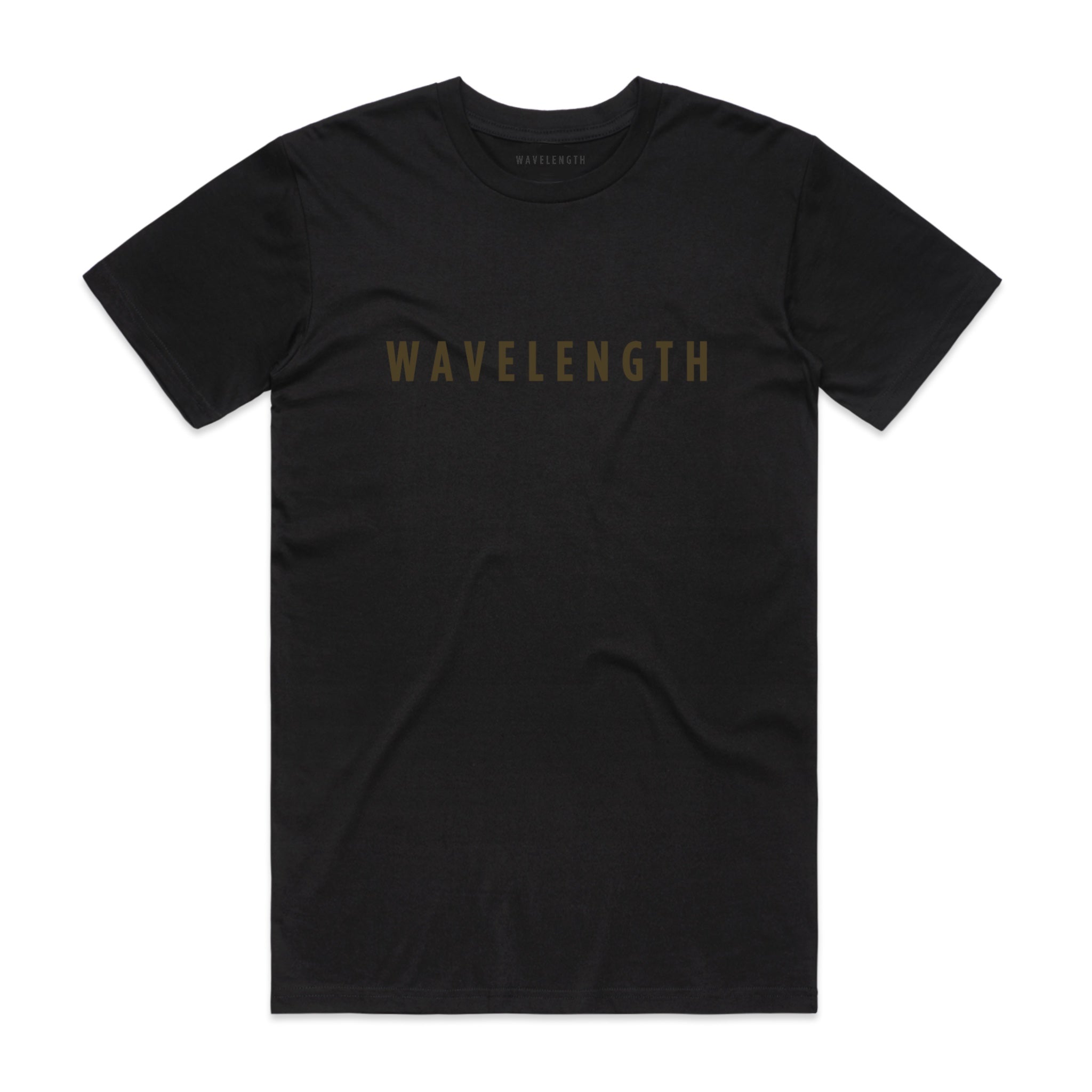 Wavelength Masthead T-shirt - Black / Gold
