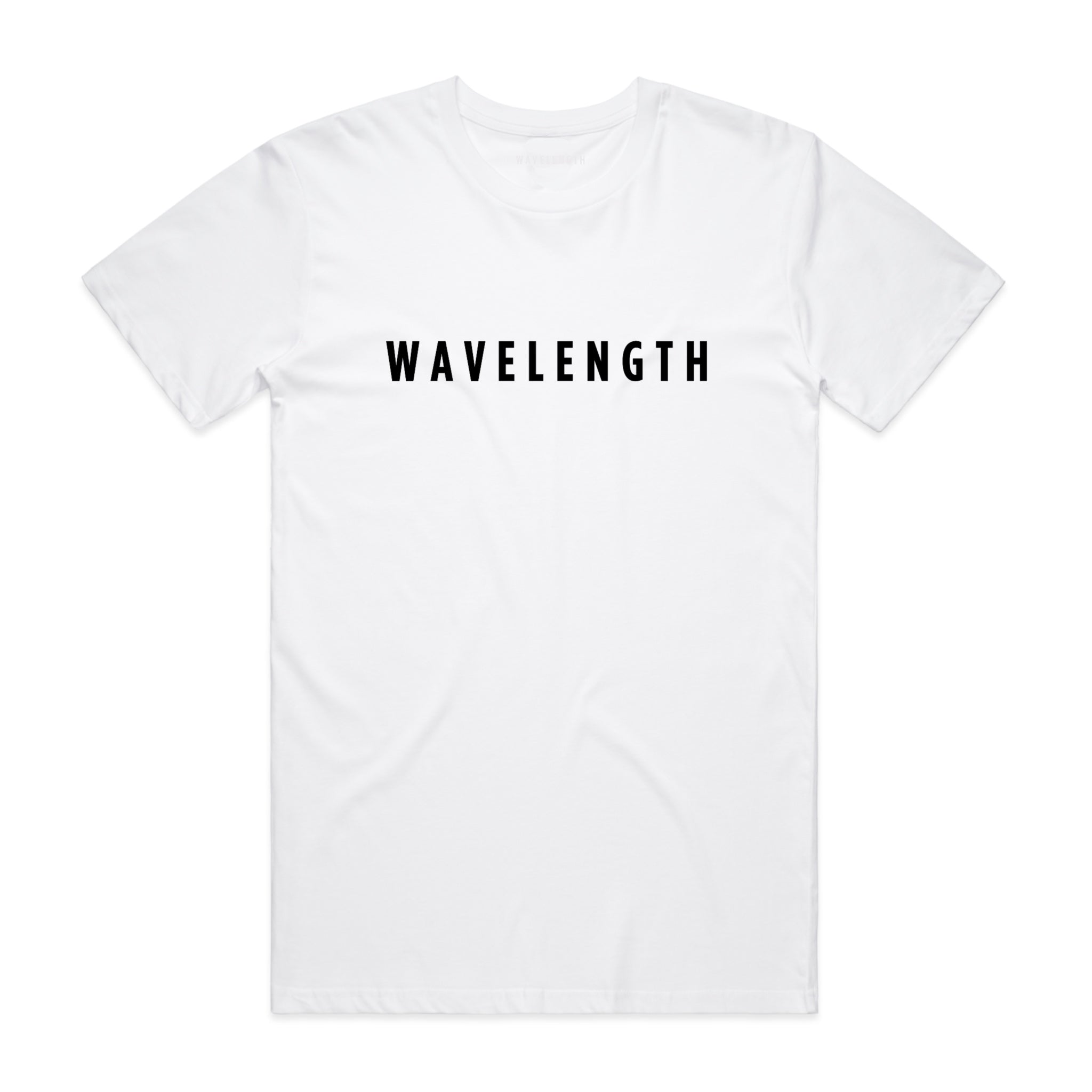 Wavelength Masthead T-shirt - White / Black