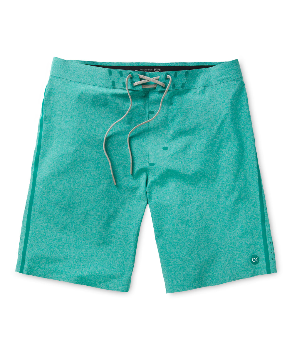Outerknown Apex Trunks By Kelly Slater - Heather Deep Turquoise - Low Stock