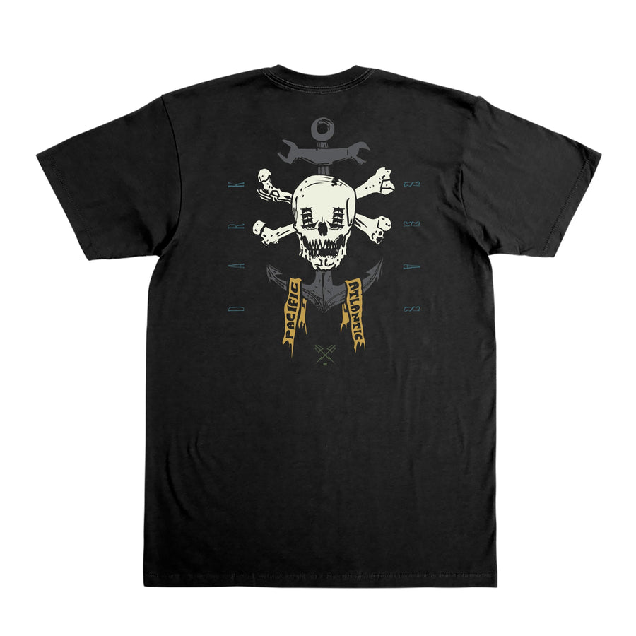 Dark Seas Cranium T-shirt - Black