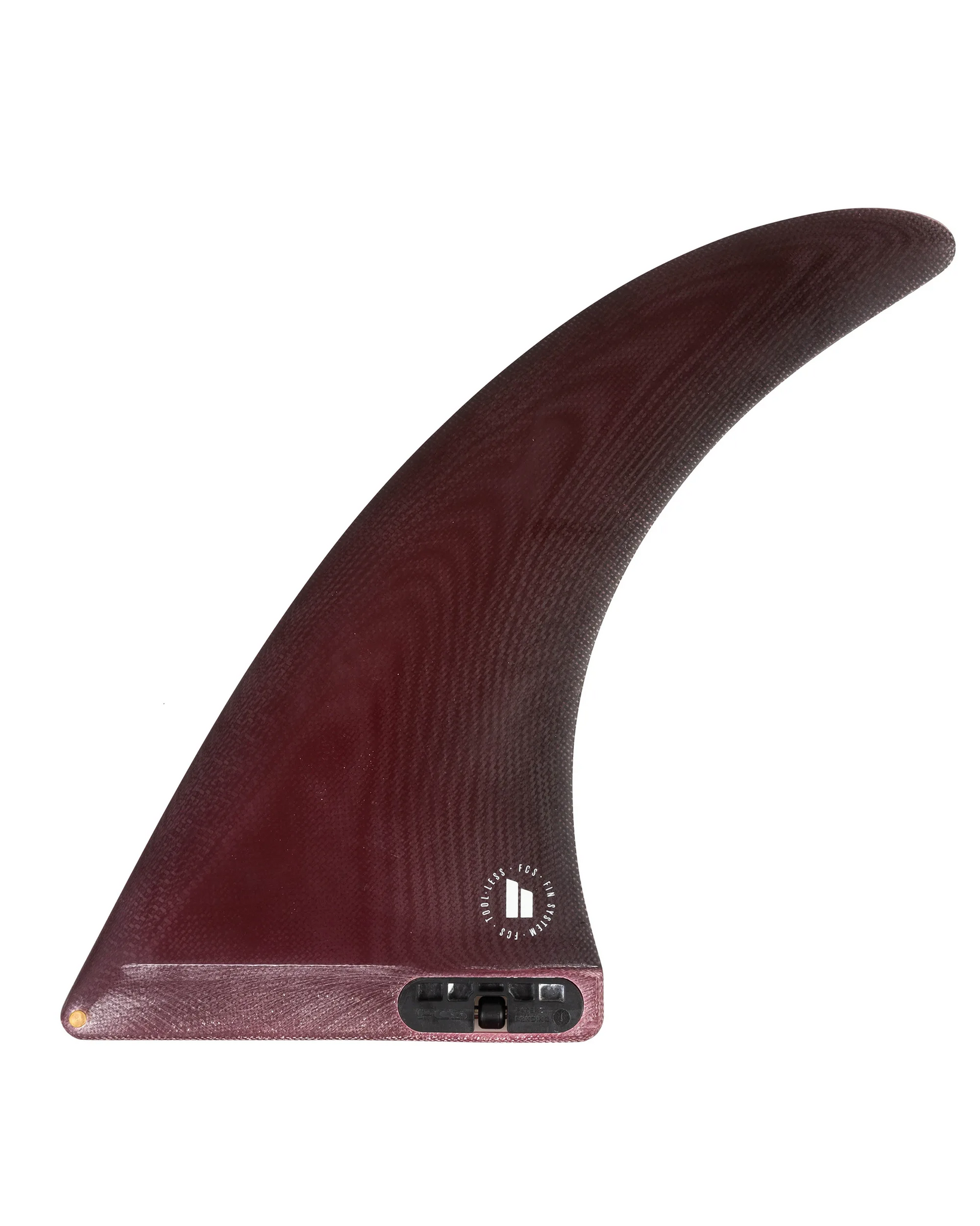 FCS II Clique Performance Glass Single Fin - Dust Red - 8"