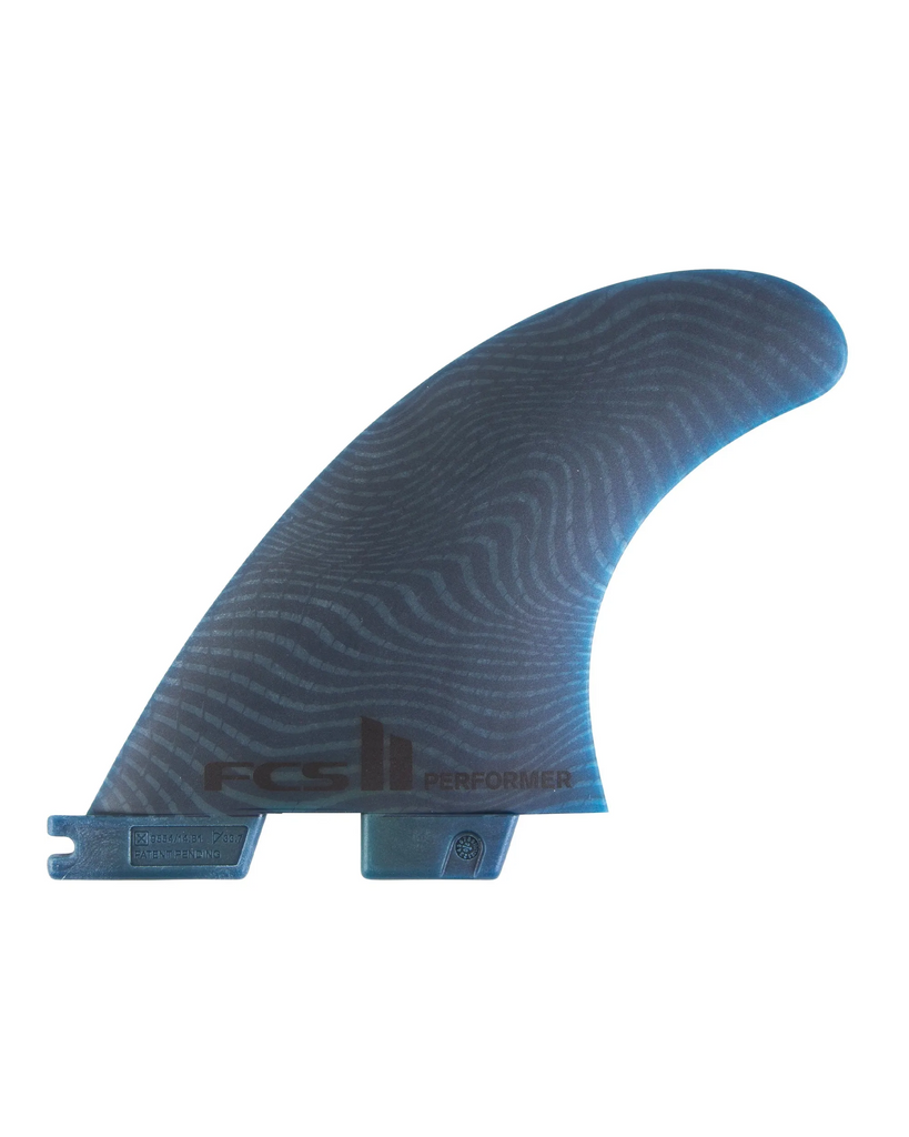FCS II Performer Neo Glass Eco Quad Surfboard Fins - Pacific