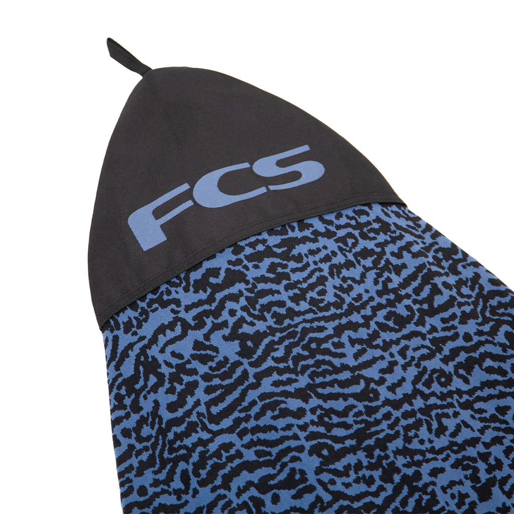 FCS Stretch Fun Board Surfboard Sock - 7'6" - Stone Blue