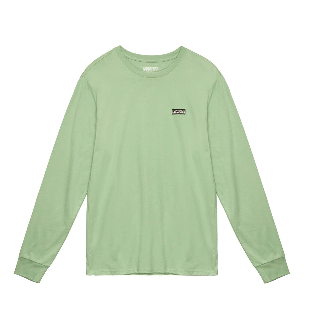 Florence Marine X Organic Long Sleeve T-Shirt - Light Sage - Final Clearance