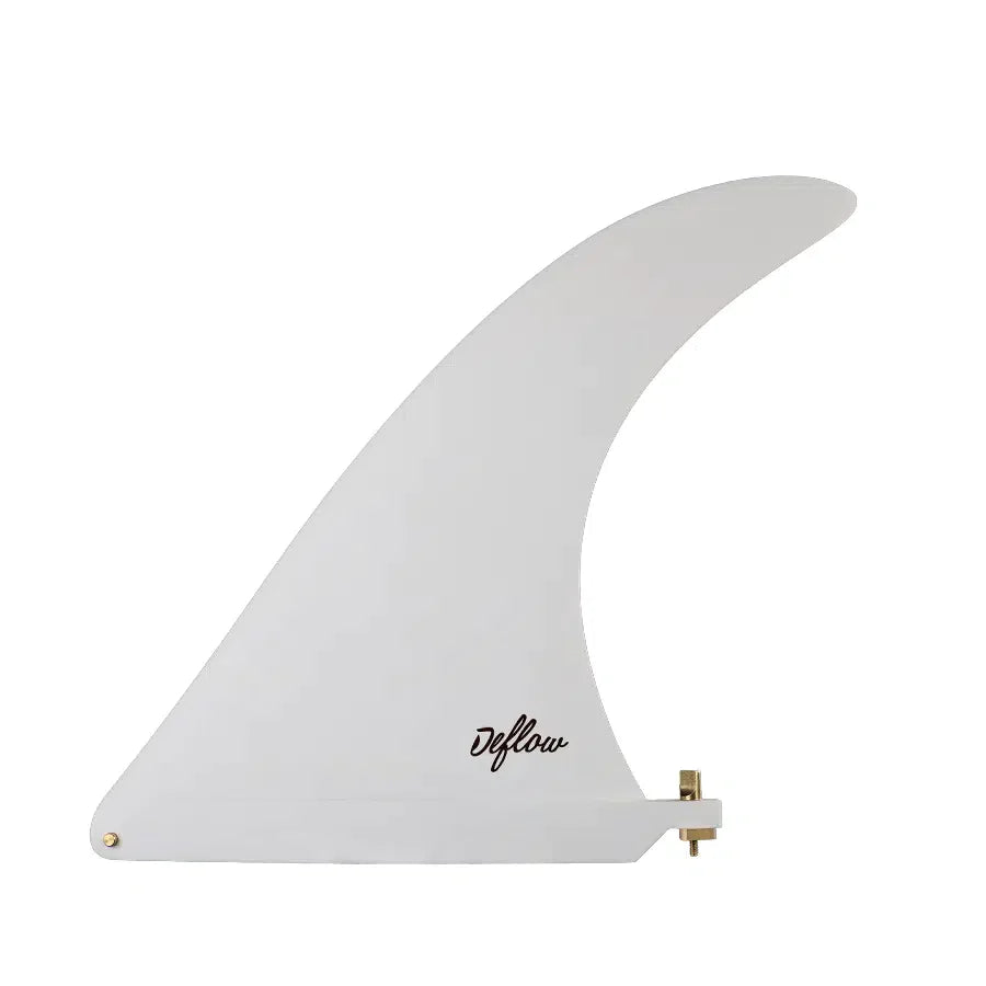 Deflow Cream 9,75″ longboard fin - white