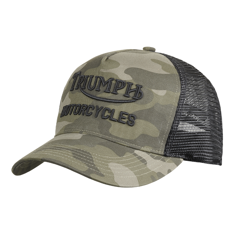 Triumph Oil Trucker Cap - Camo