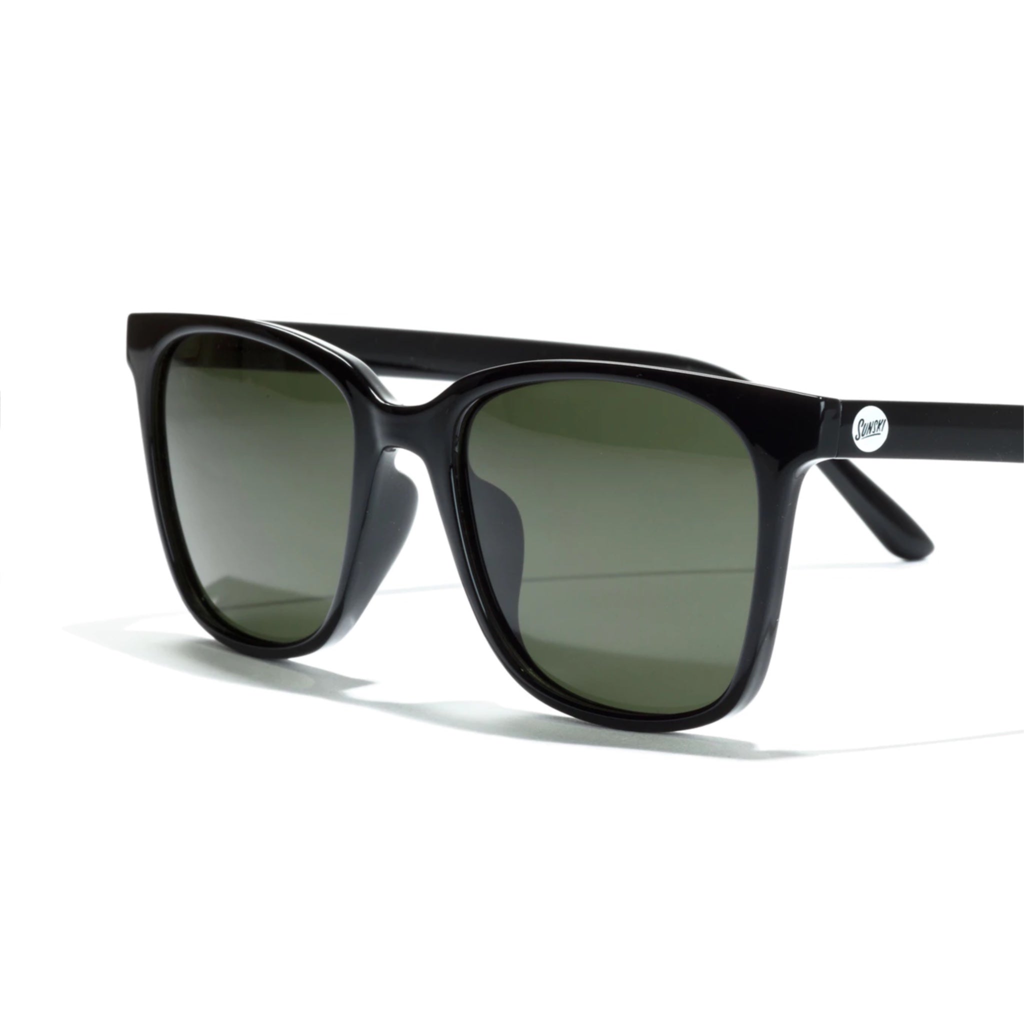 Sunski Headland Polarised Sunglasses - Black / Forest