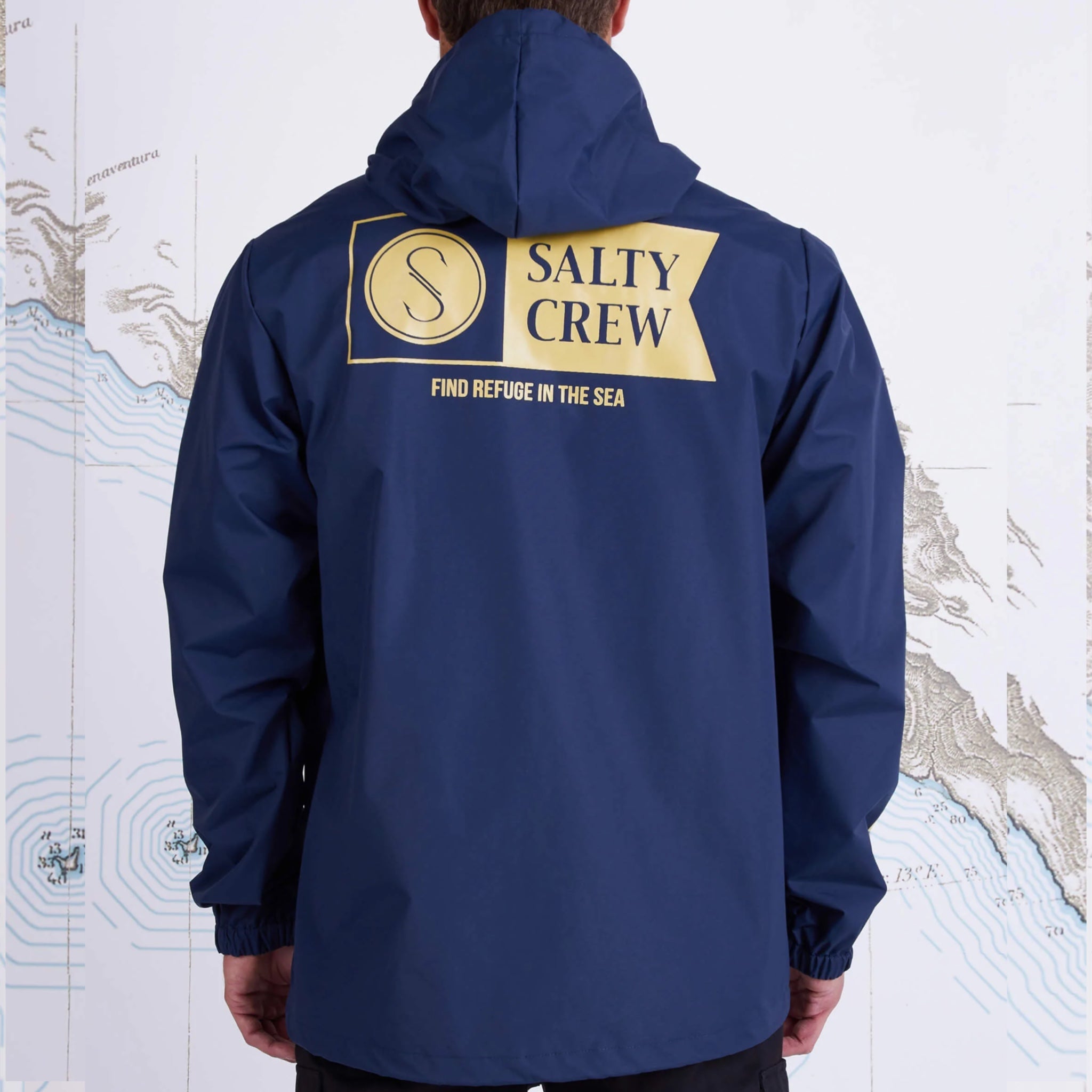 Salty Crew Alpha Snap Jacket 