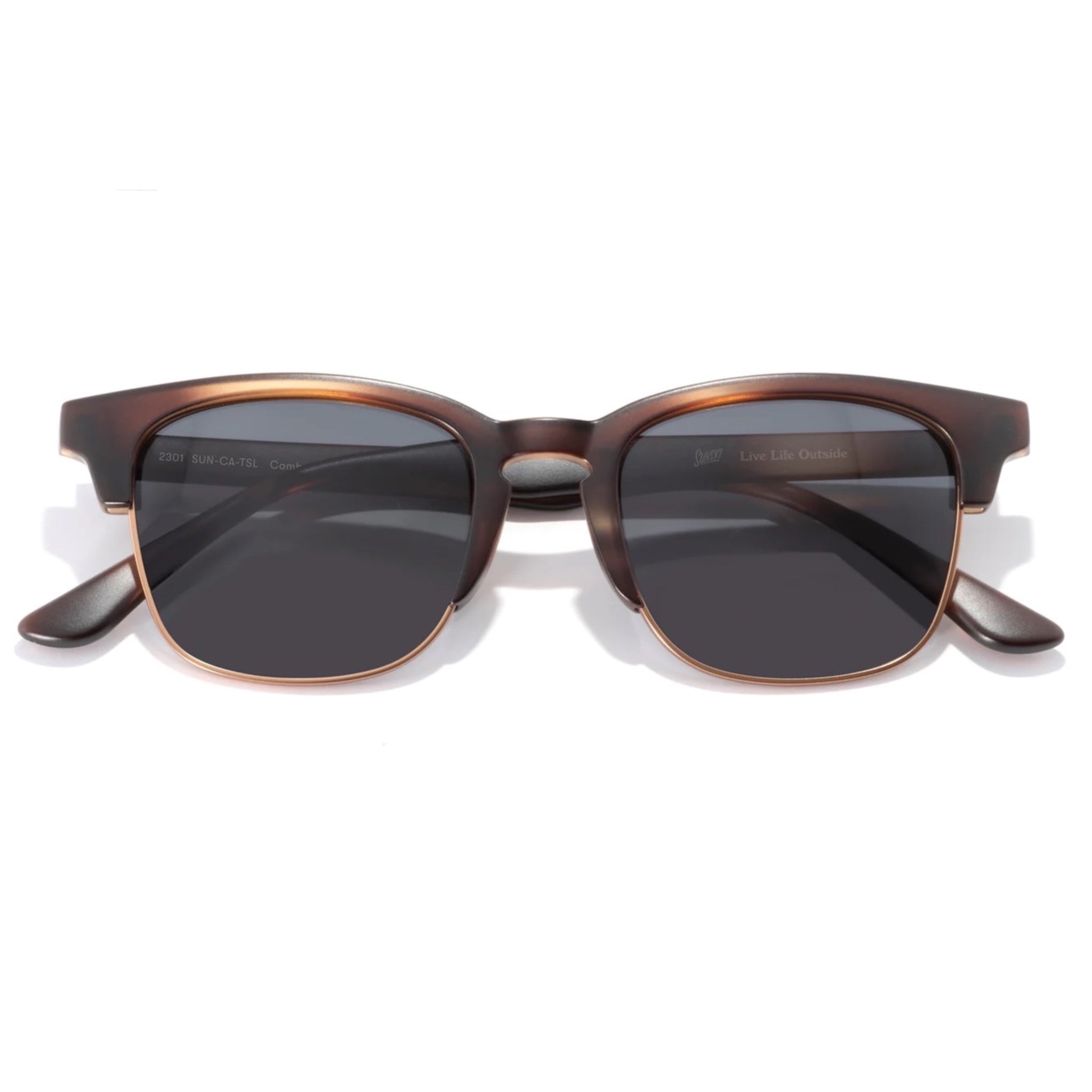 Sunski Cambria Polarised Sunglasses - Whiskey Tortoise Slate