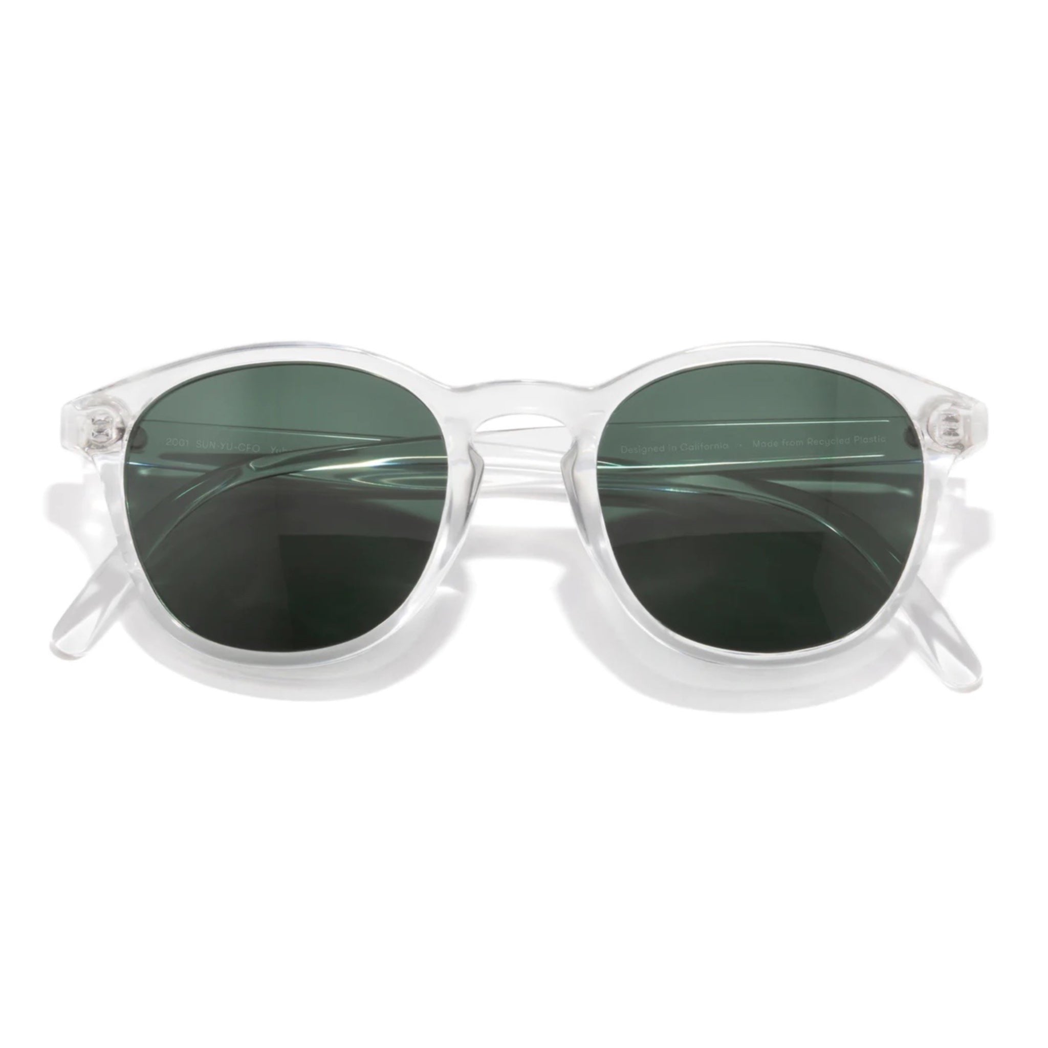 Sunski Yuba Polarised Sunglasses - Clear Forest