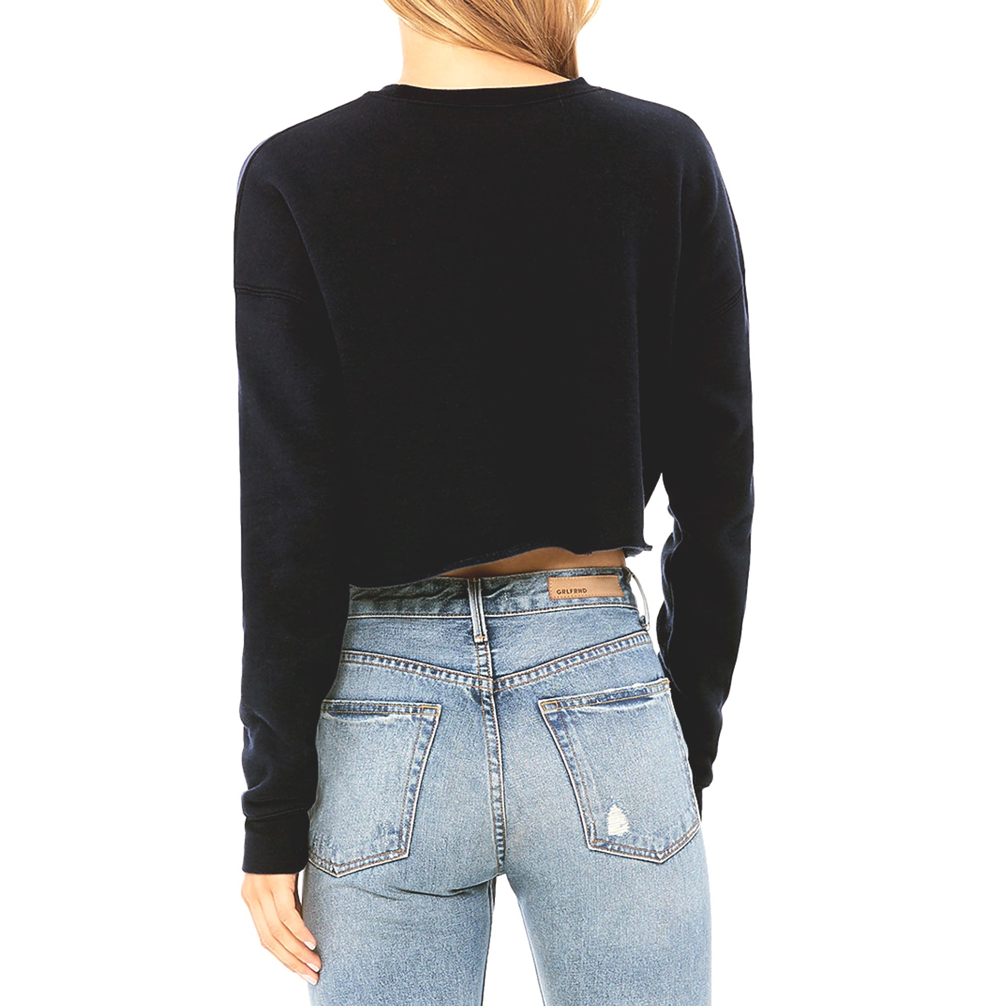 Women's Hoy Classics Crop Sweater - Midnight - Last One
