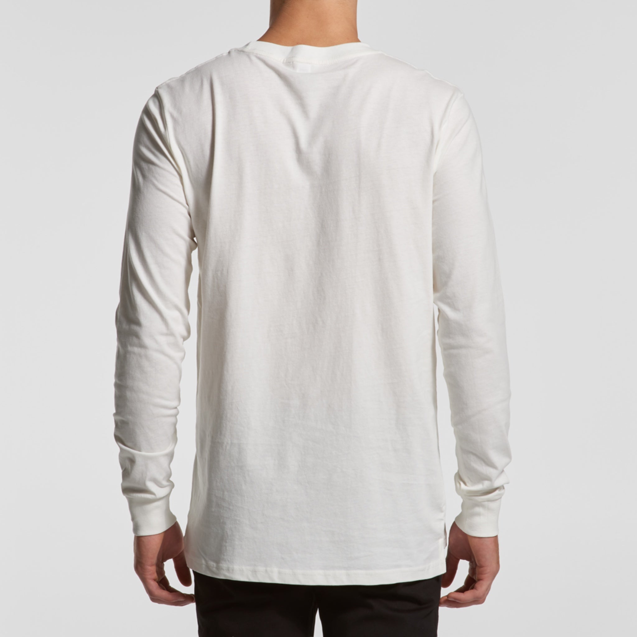 Hoy Classics Downtown Organic Long Sleeve T-shirt - White