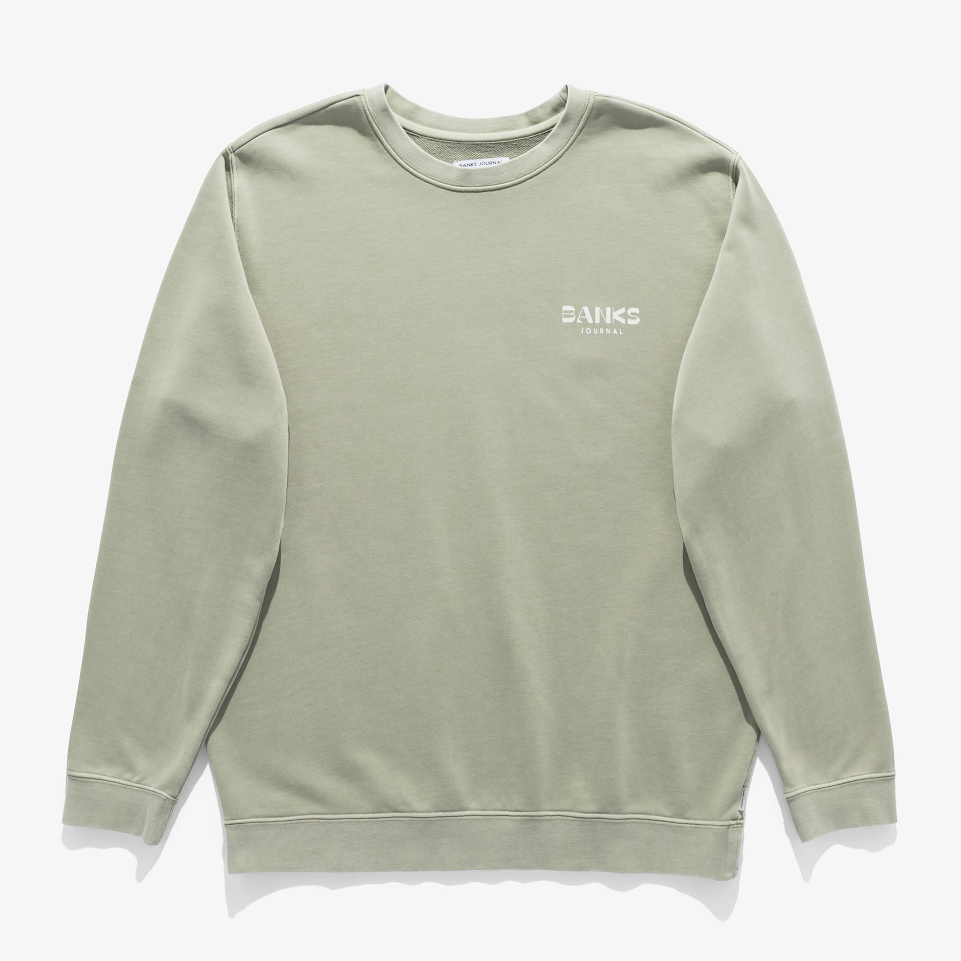 Banks Journal Off The Grid Crew Neck - Seed