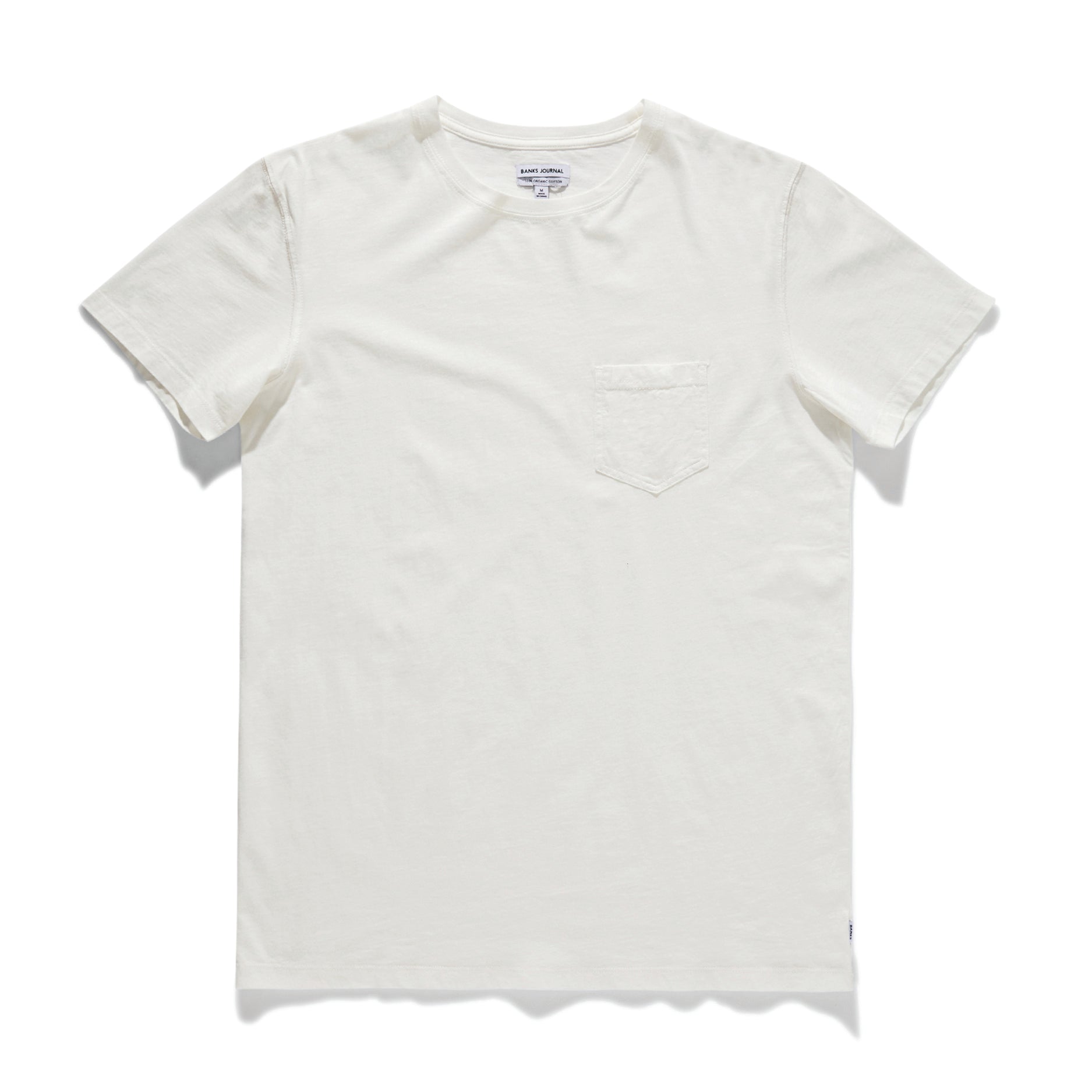 Banks Journal Primary Classic T-shirt - Off White - Last One