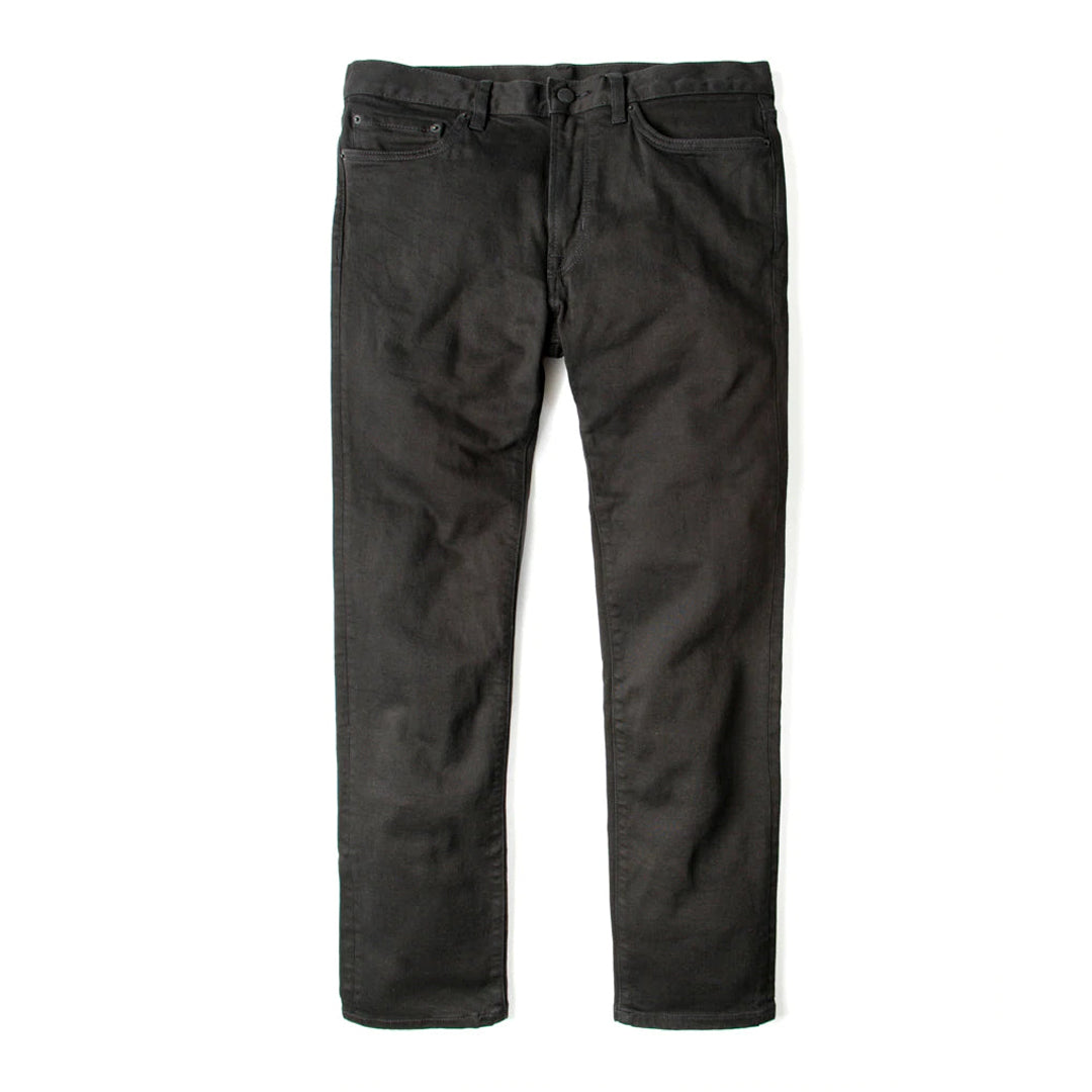 Outerknown Local Straight Fit Jeans - Jet Black